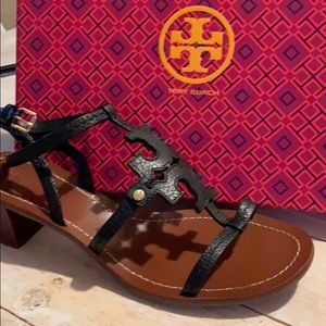 Black Tory Burch Sandals